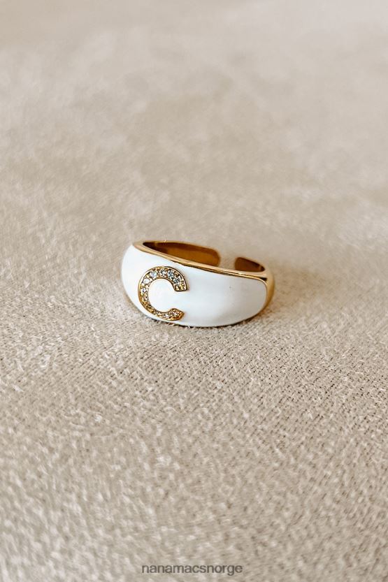 hvitt gull NanaMacs pekefingre første ring 402NJ04439
