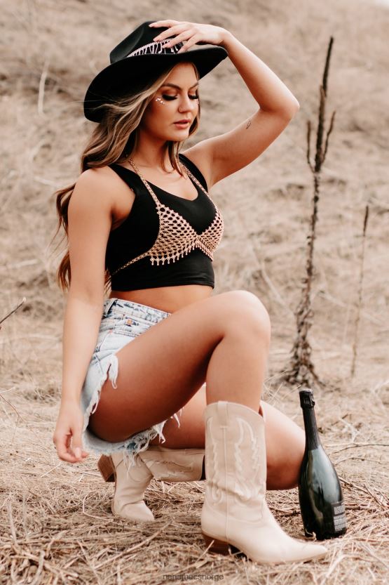 gull NanaMacs esmerelda floral kroppskjede 402NJ04065