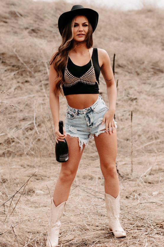 gull NanaMacs esmerelda floral kroppskjede 402NJ04065