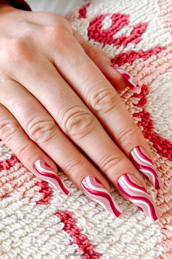 naken/multi NanaMacs klør ut ett minutts falske neglesett 402NJ04535