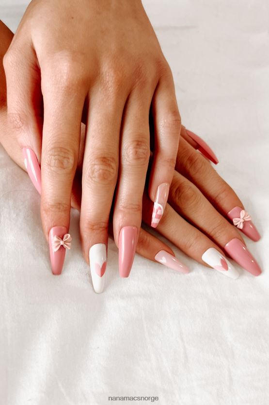 rosa NanaMacs martinis manikyr ett minutts falske neglesett 402NJ04538