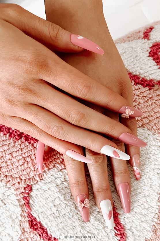 rosa NanaMacs martinis manikyr ett minutts falske neglesett 402NJ04538
