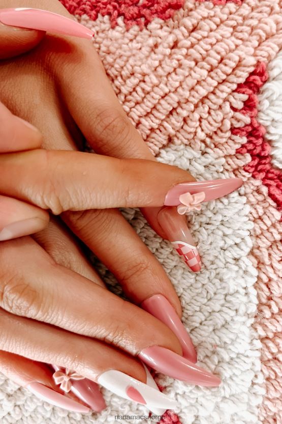 rosa NanaMacs martinis manikyr ett minutts falske neglesett 402NJ04538