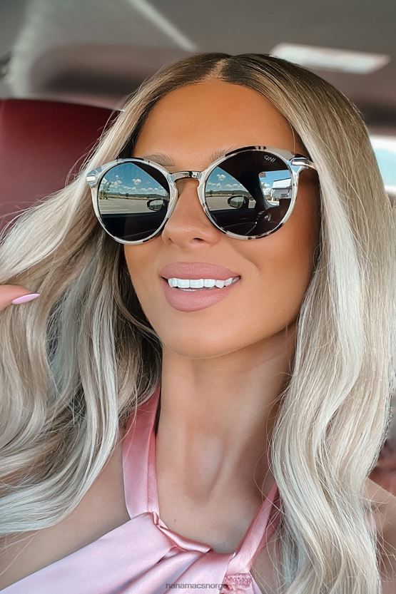 java skilpadde/svart NanaMacs ikke se nå runde skilpadde innfatning solbriller 402NJ03561