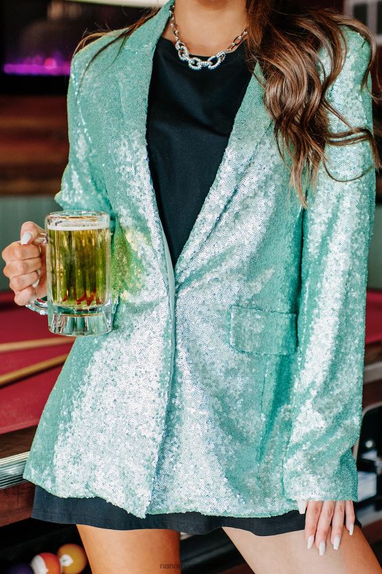 aqua NanaMacs det er en showbiz paljettblazer 402NJ03626