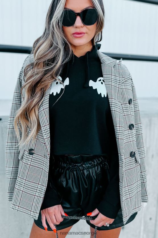 brun NanaMacs hele døgnet rutete blazer 402NJ03637