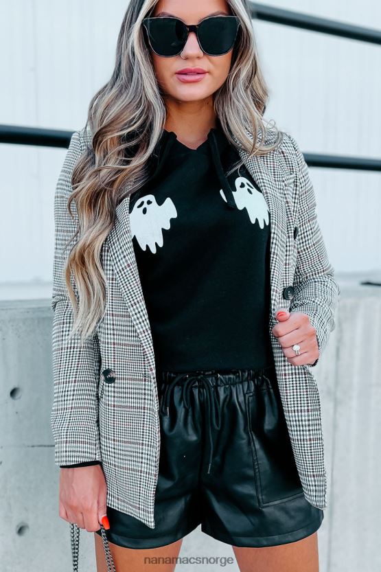 brun NanaMacs hele døgnet rutete blazer 402NJ03637