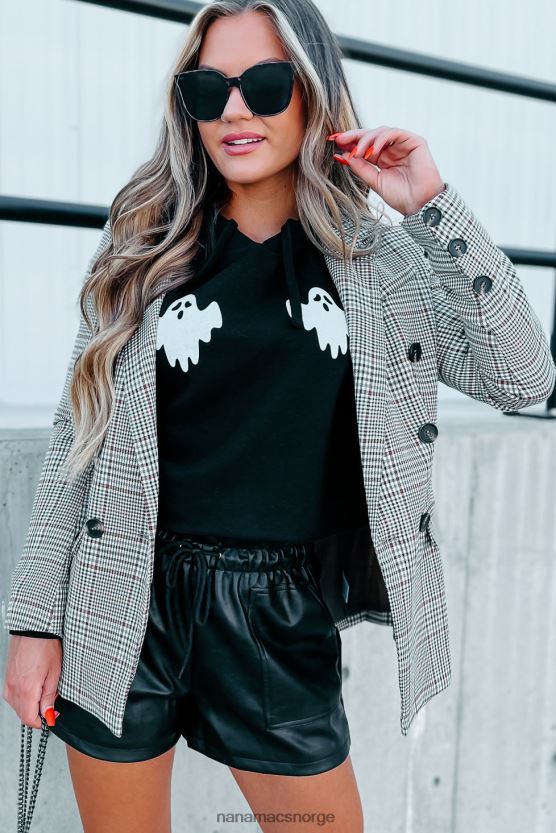 brun NanaMacs hele døgnet rutete blazer 402NJ03637