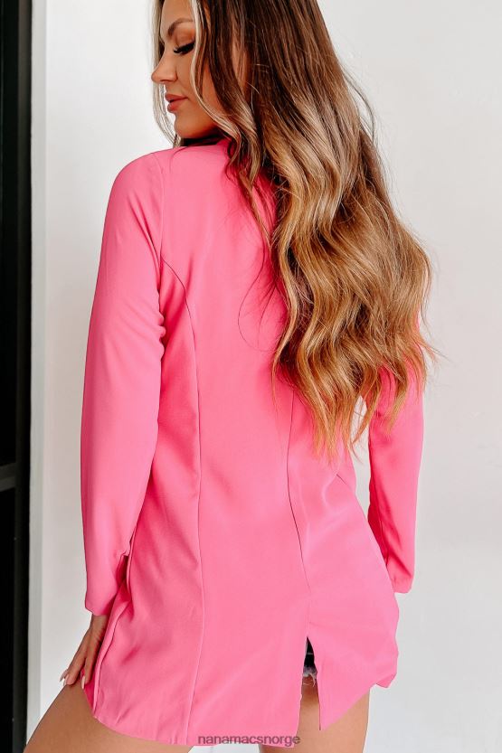 fuchsia NanaMacs neste på agendaen langline blazer 402NJ03610