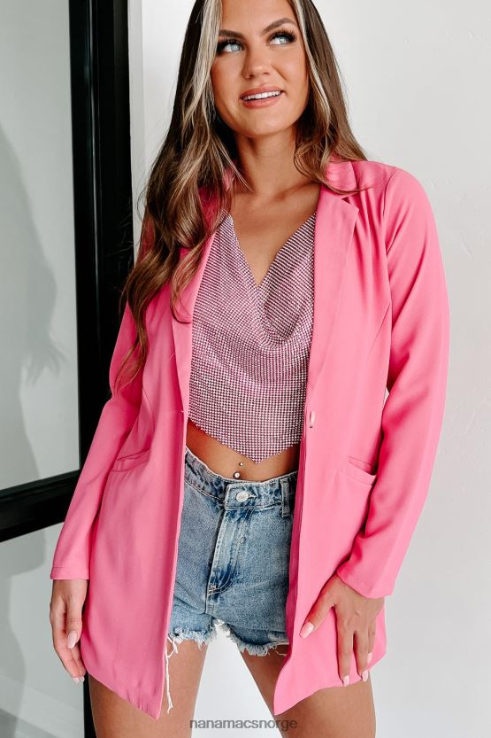 fuchsia NanaMacs neste på agendaen langline blazer 402NJ03610