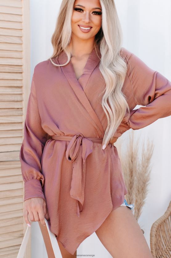 lilla NanaMacs øyeblikk av suksess sateng wrap topp 402NJ01707