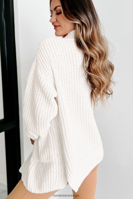 pisket krem NanaMacs finne en glad medium chenille cardigan 402NJ03731