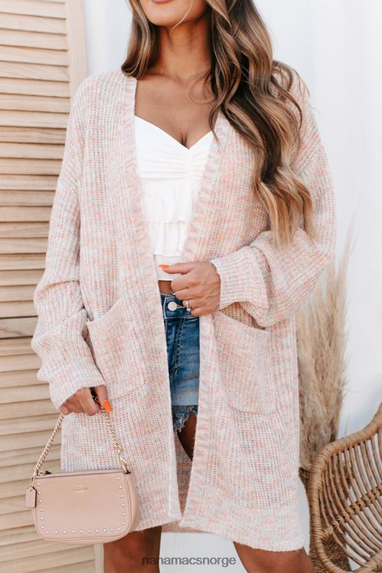 rosa/grønn NanaMacs pemberly flerfarget cardigan 402NJ03745
