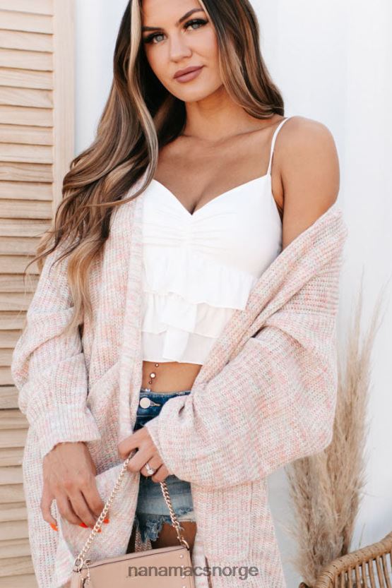 rosa/grønn NanaMacs pemberly flerfarget cardigan 402NJ03745