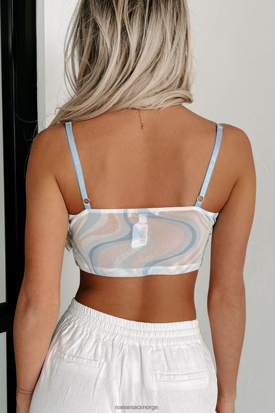 blå/fersken NanaMacs fanget deg i å knuse korsettnettopp 402NJ0110