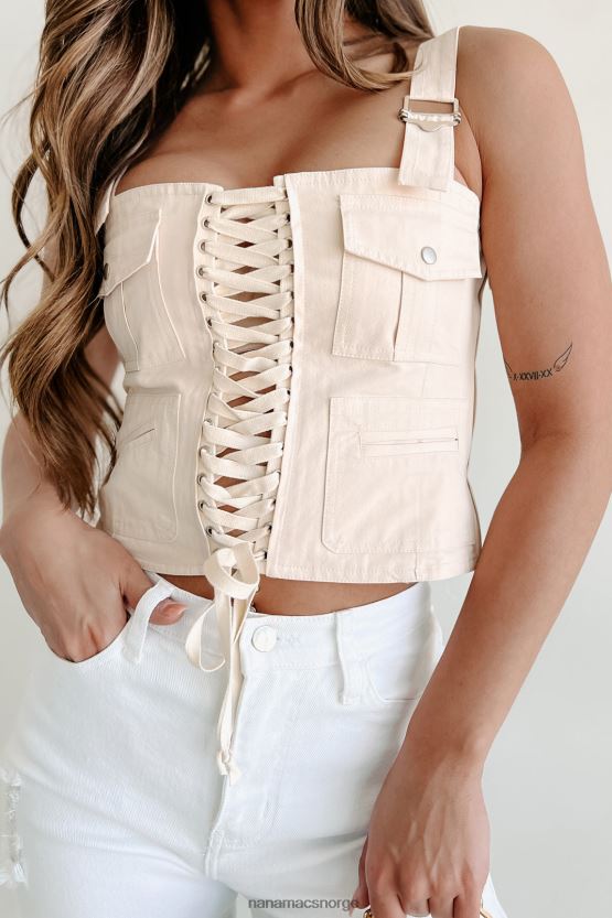 elfenbein NanaMacs risikerer det hele med snørebånd 402NJ01196