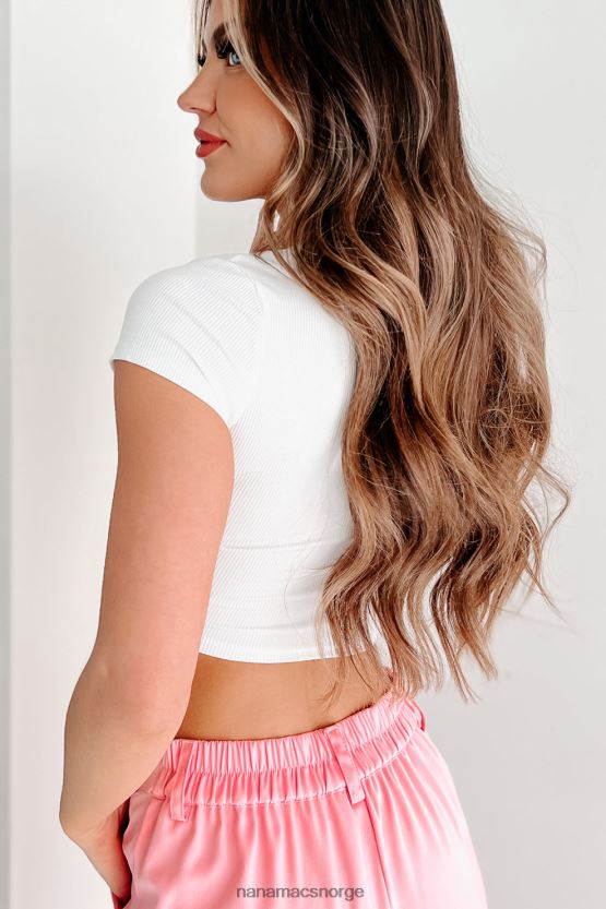 hvit NanaMacs søt, men komplisert slips foran 402NJ01267