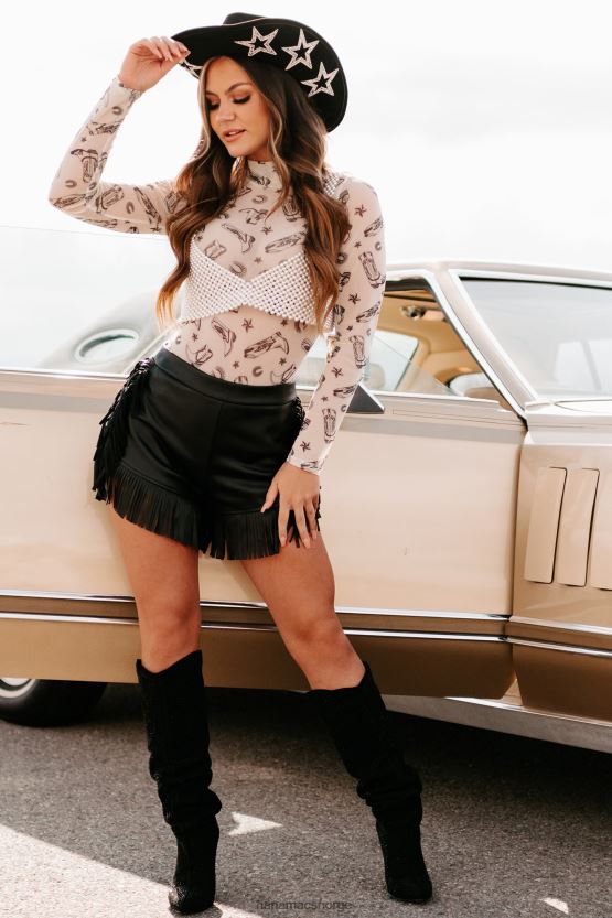 krem NanaMacs flørte med chicness beaded crop top 402NJ0140