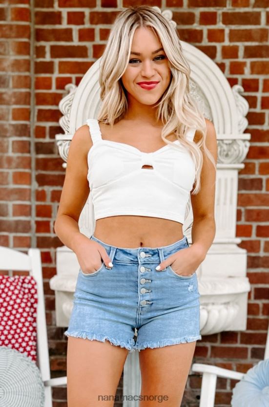 krem NanaMacs fri til å blomstre, polstret med rynket stropp 402NJ01446