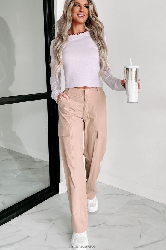 lilla tåke NanaMacs langermet crop topp 402NJ0587