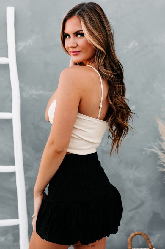 naken NanaMacs wow øyeblikk bh-fri kablet crop top 402NJ0282