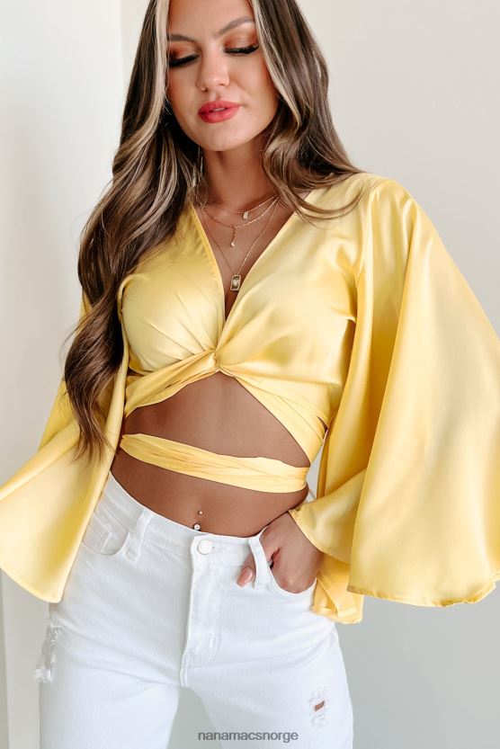 sitron NanaMacs bedre med kimono ermet crop top 402NJ01194