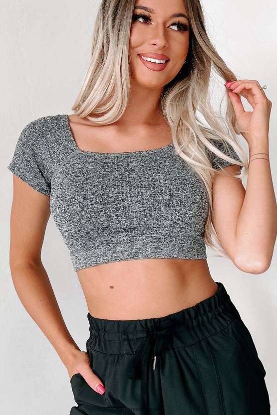 svart/grå NanaMacs din for å beholde ribbet topp 402NJ01264