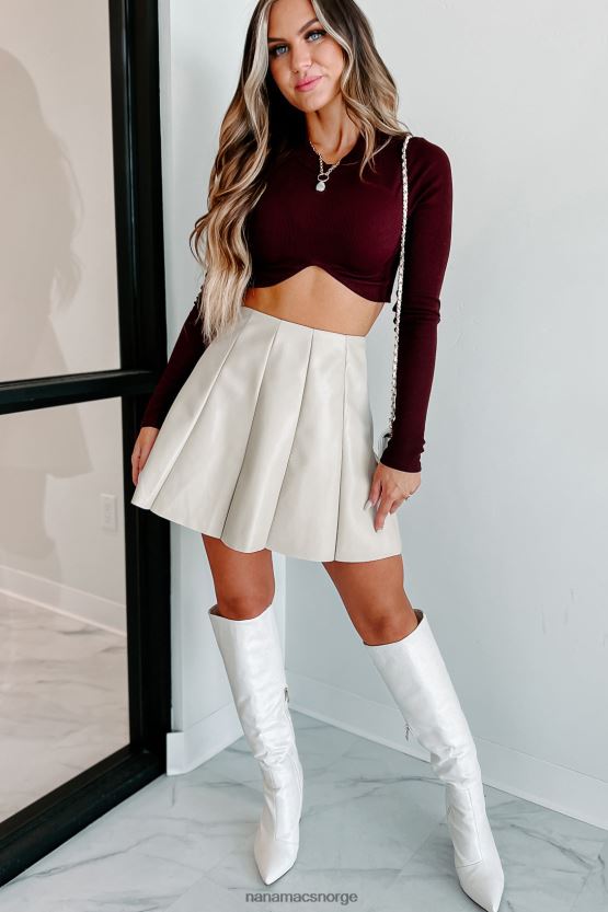 vin NanaMacs alltid i trøbbel langermet crop top 402NJ0204