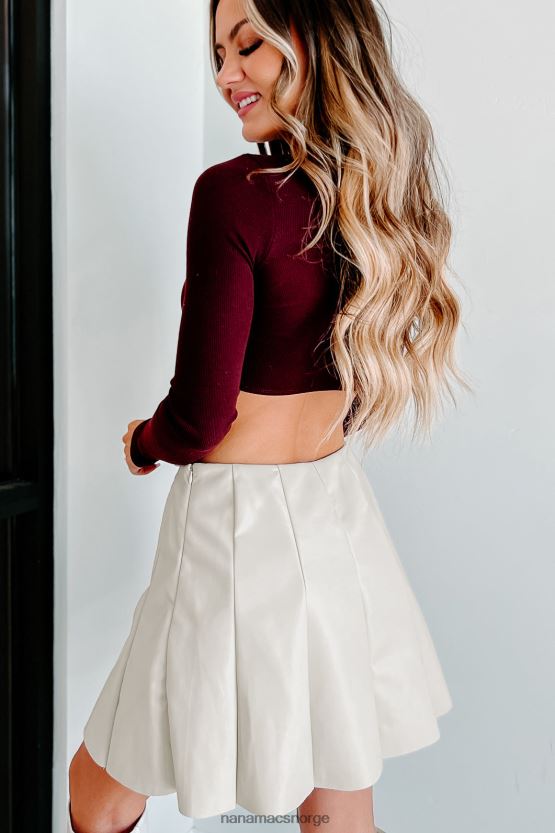 vin NanaMacs alltid i trøbbel langermet crop top 402NJ0204