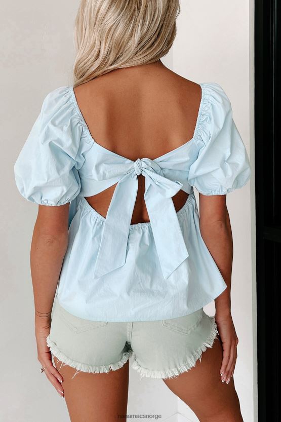 blå NanaMacs hurra for den glitterbroderte toppen 402NJ068