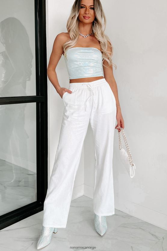 sølv NanaMacs space princess holografisk glitterrør topp 402NJ0119