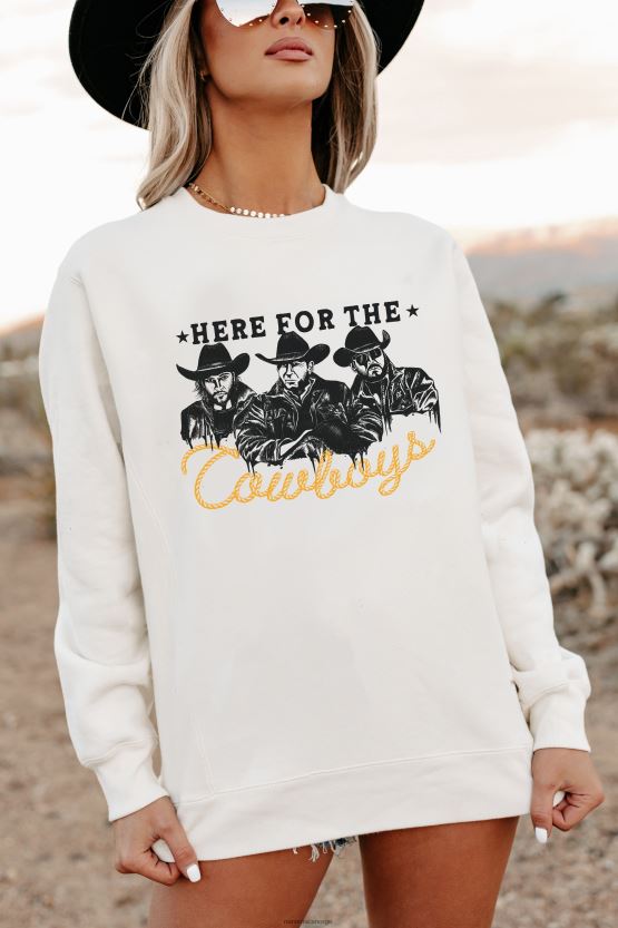 bein NanaMacs her for cowboyens tungvekts grafiske crewneck 402NJ01050