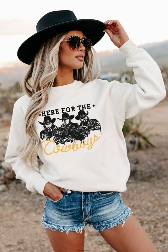 bein NanaMacs her for cowboyens tungvekts grafiske crewneck 402NJ01050
