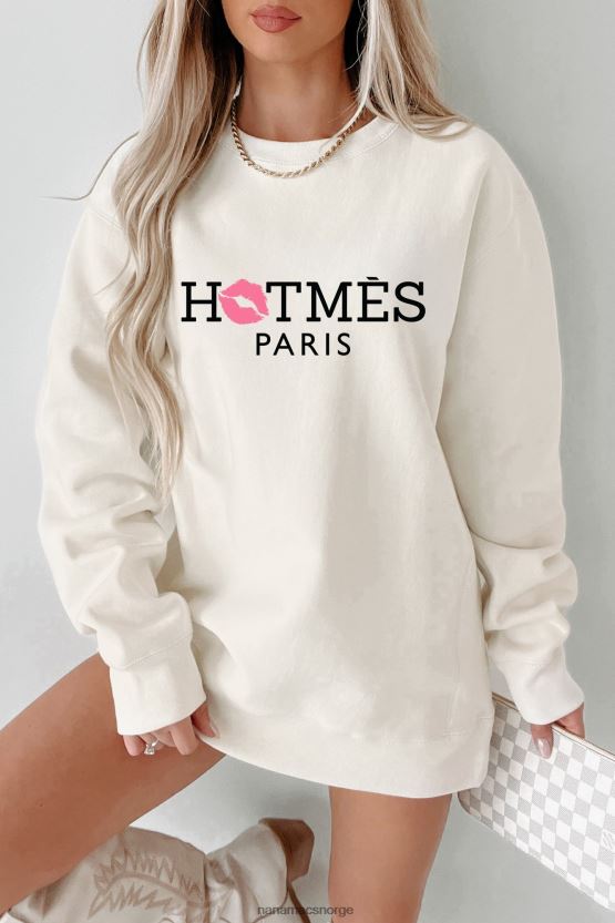 bein NanaMacs hotmes paris tungvekt parodi grafisk crewneck 402NJ01046