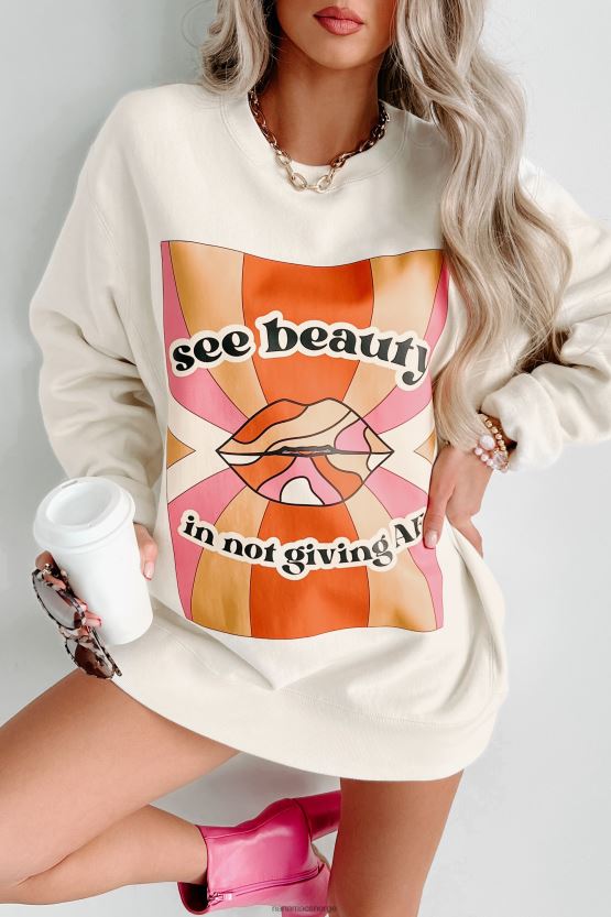 bein NanaMacs ser skjønnhet tungvekt grafisk crewneck 402NJ01048