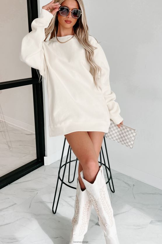 bein NanaMacs side ribbet tung vekt rund hals 402NJ0652