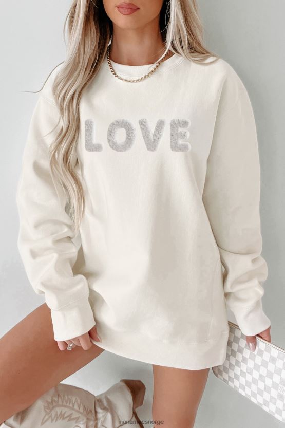 bein NanaMacs uklare følelser av kjærlighet tungvekts grafisk rund hals 402NJ01039