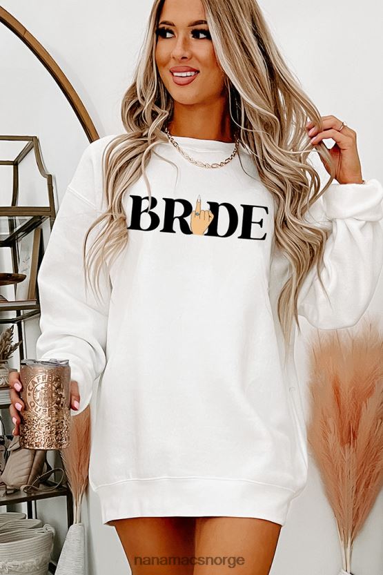 hvit NanaMacs vis meg ringgrafikken - flere skjortealternativer 402NJ01036