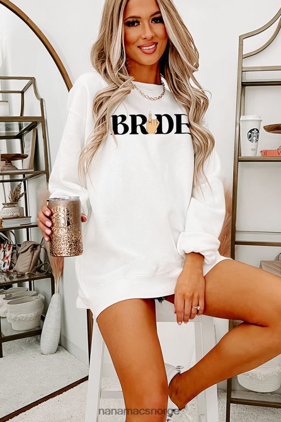 hvit NanaMacs vis meg ringgrafikken - flere skjortealternativer 402NJ01036