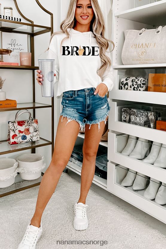 hvit NanaMacs vis meg ringgrafikken - flere skjortealternativer 402NJ01036