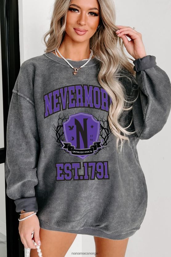 kull NanaMacs unitas est invicta grafisk crewneck med ledning 402NJ0905