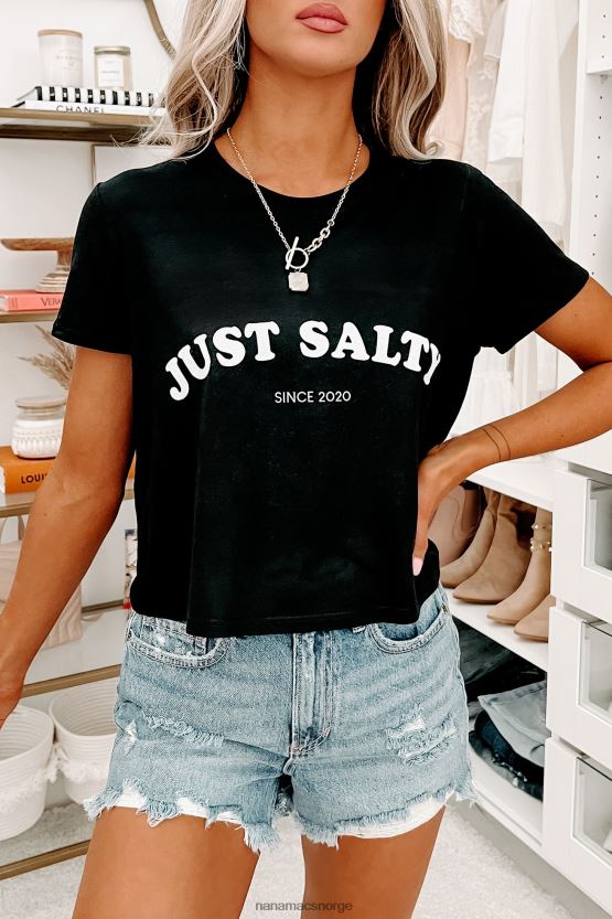 svart NanaMacs bare salt grafikk flere skjorte alternativer 402NJ01057