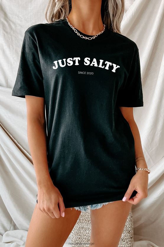 svart NanaMacs bare salt grafikk flere skjorte alternativer 402NJ01057