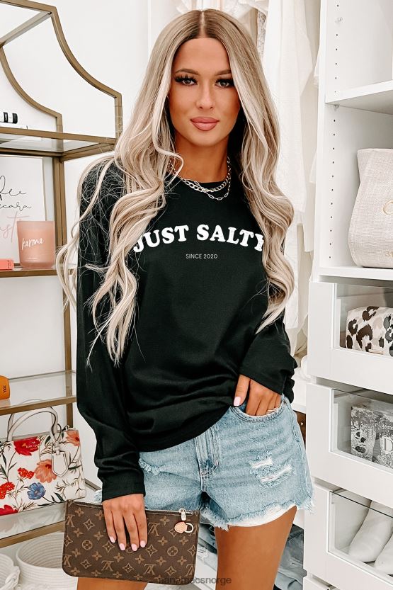 svart NanaMacs bare salt grafikk flere skjorte alternativer 402NJ01057