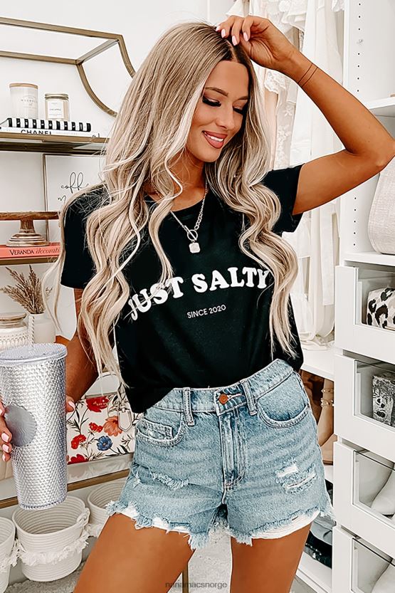 svart NanaMacs bare salt grafikk flere skjorte alternativer 402NJ01057