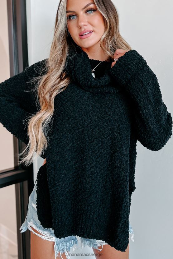 svart NanaMacs her for deg cowleck genser 402NJ01738