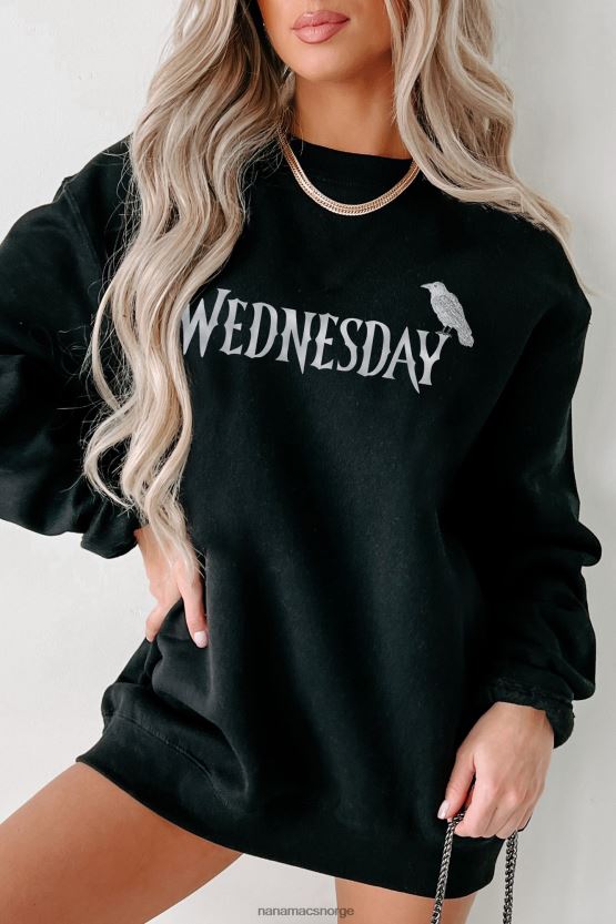 svart NanaMacs sterkt undervurdert dobbeltsidige grafiske alternativer for flere skjorter 402NJ01032