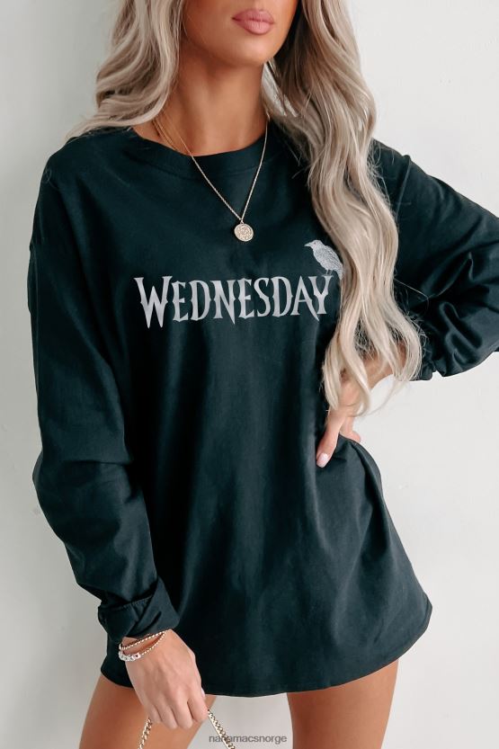 svart NanaMacs sterkt undervurdert dobbeltsidige grafiske alternativer for flere skjorter 402NJ01032