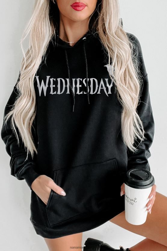 svart NanaMacs sterkt undervurdert dobbeltsidige grafiske alternativer for flere skjorter 402NJ01032