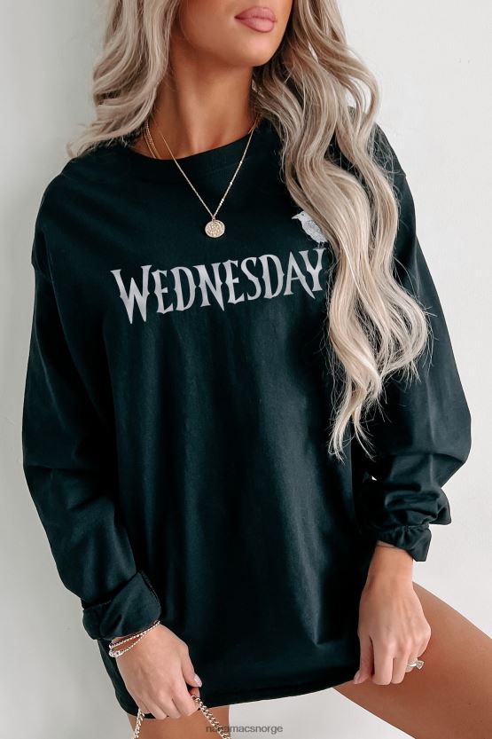 svart NanaMacs sterkt undervurdert dobbeltsidige grafiske alternativer for flere skjorter 402NJ01032